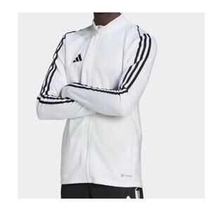 Adidas Aero Ready Slim Fit Tiro 23 League Training Jacket White Men's Size 3XLT